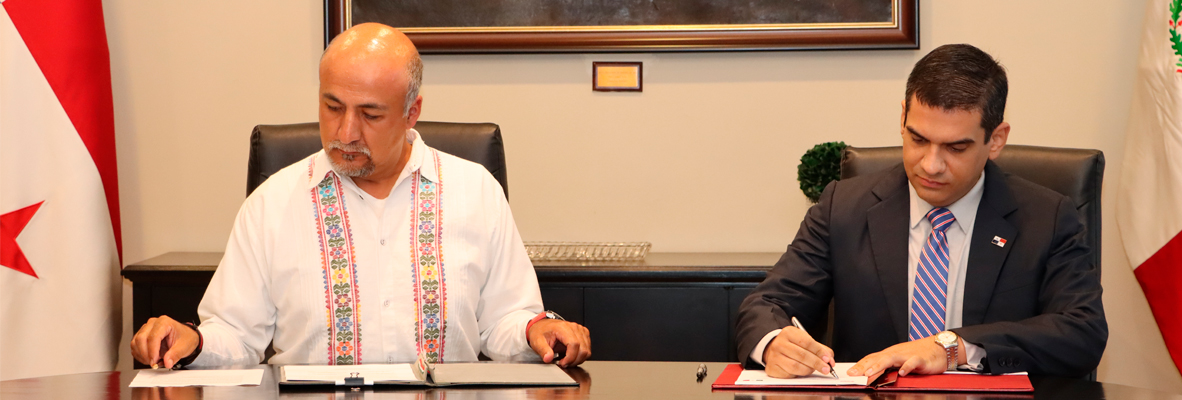 Firma de acuerdo entre el Registro Público de Panamá y la Secretaría de Relaciones Exteriores de los Estados Unidos Mexicanos
