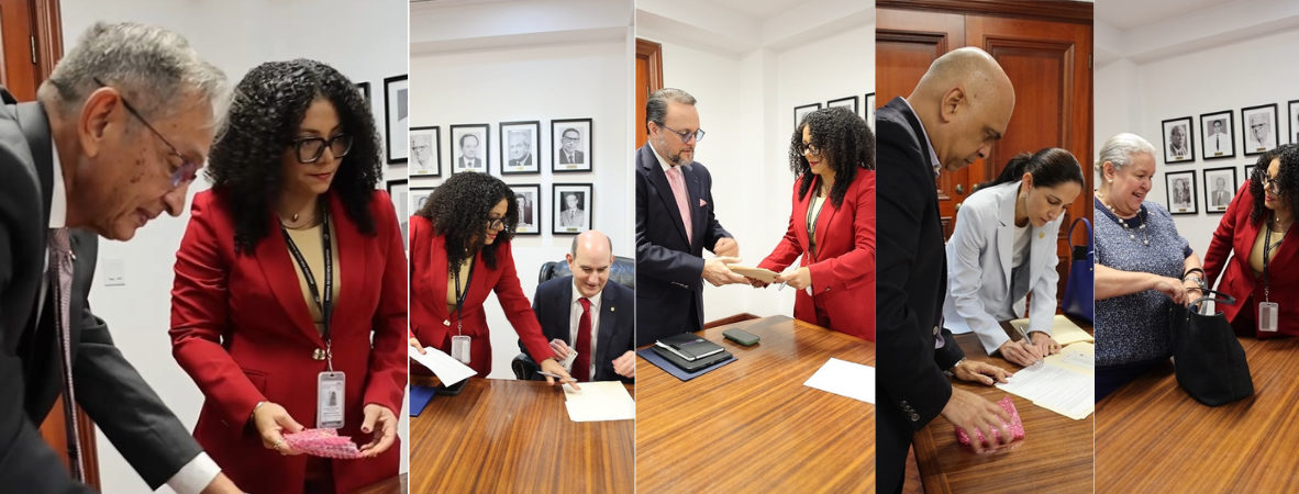  Gabinete recibe su certificado de Firma Electrónica Calificada renovado