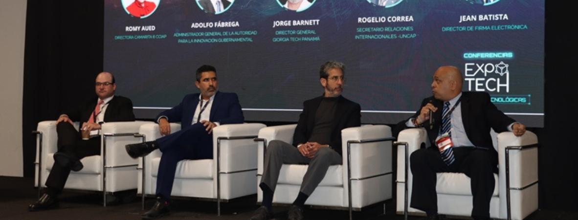 Firma Electrónica del Registro Público de Panamá participa en importante panel sobre tecnología