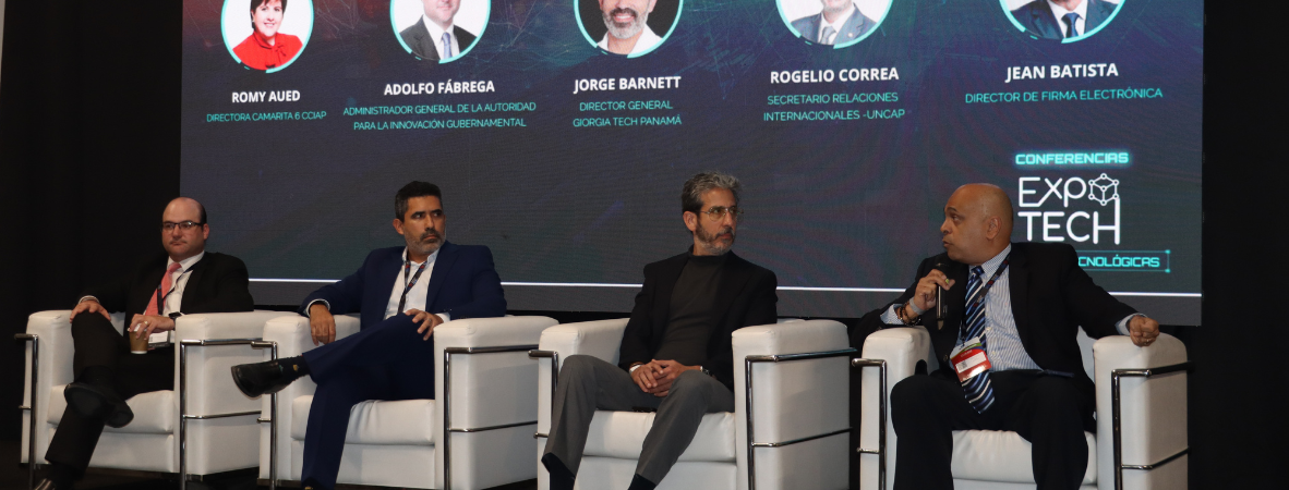 Firma Electrónica del Registro Público de Panamá participa en importante panel sobre tecnología