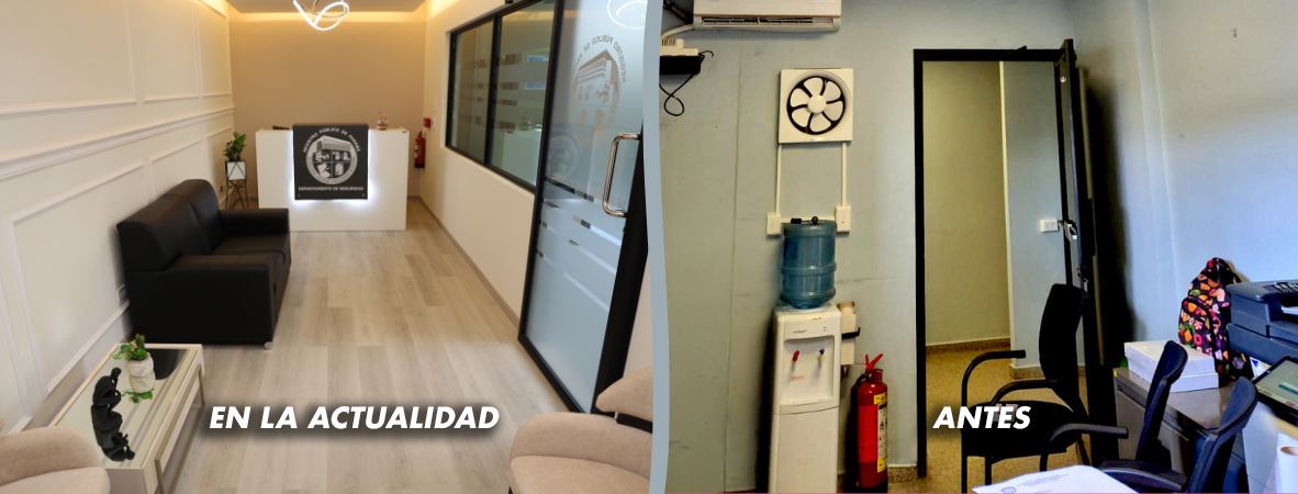 Espacios dignos y modernos para tu comodidad