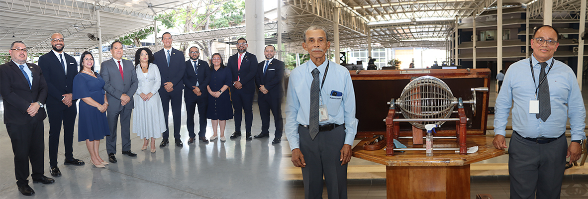 Sorteo de la lotería en conmemoración a los 113 años de aniversario institucional