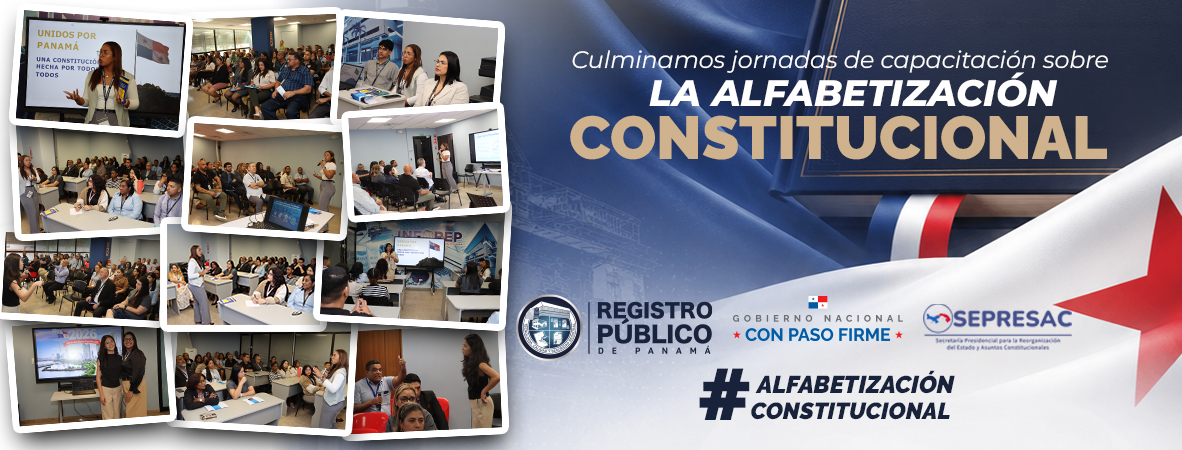Registro Público culmina ciclo sobre Alfabetización Constitucional